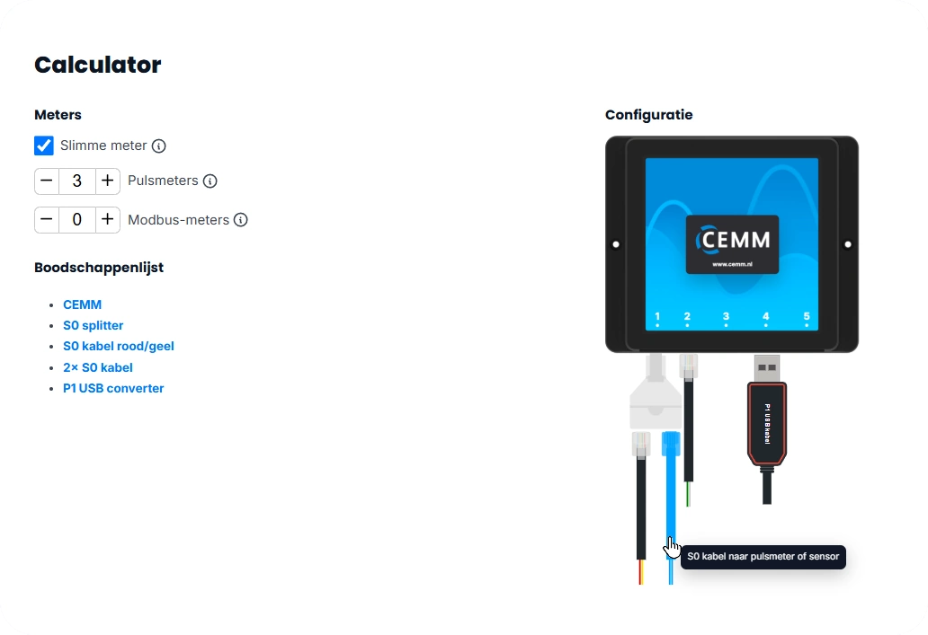 CEMM Calculator