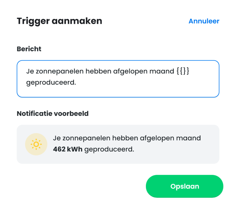 CEMM notificatie instellingen