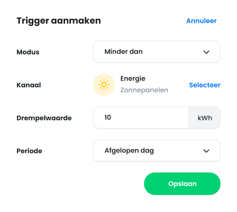 CEMM notificatie trigger